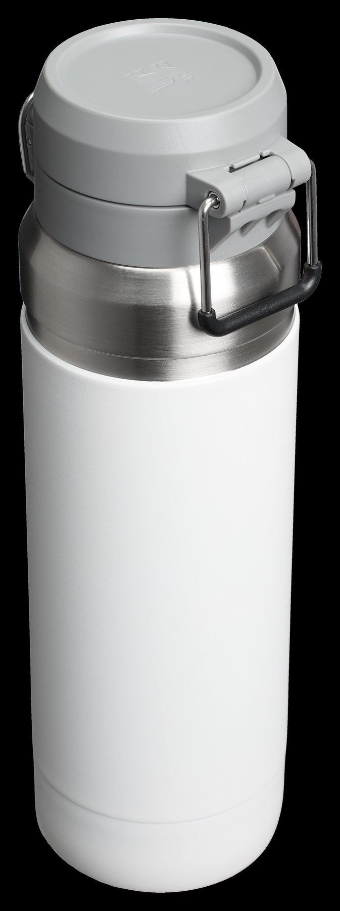 Quick-Flip Wasserflasche 1.06l frost in Weiss präsentiert im Onlineshop von KAQTU Design AG. Thermosflasche ist von Stanley