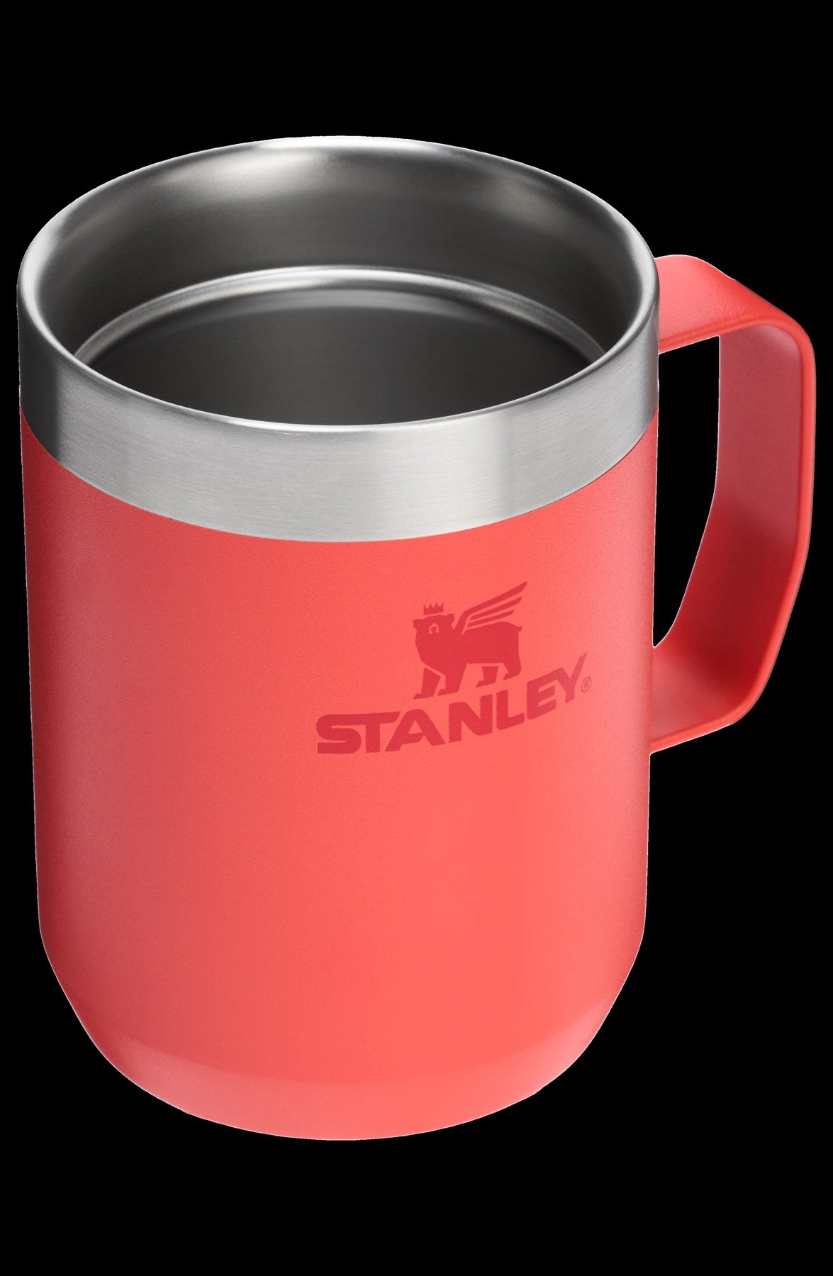 Everyday Camp Mug 0.23l hot coral in Rot präsentiert im Onlineshop von KAQTU Design AG. Thermosflasche ist von Stanley