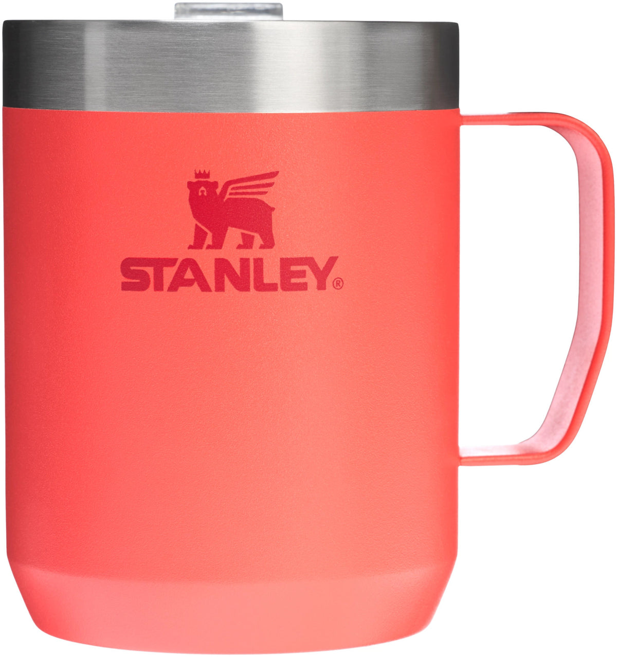 Everyday Camp Mug 0.23l hot coral in Rot präsentiert im Onlineshop von KAQTU Design AG. Thermosflasche ist von Stanley