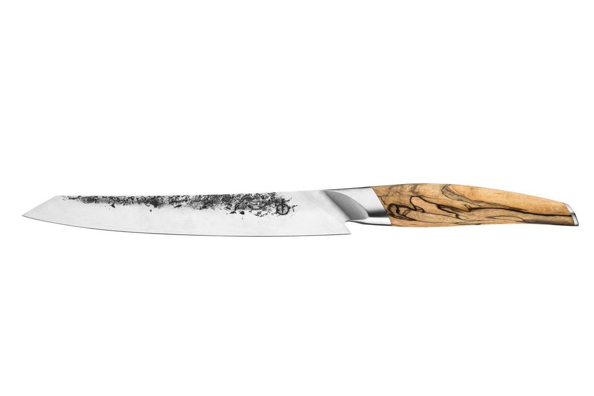 Katai Fleischmesser 20cm in Gelb präsentiert im Onlineshop von KAQTU Design AG. Küchenmesser ist von Forged