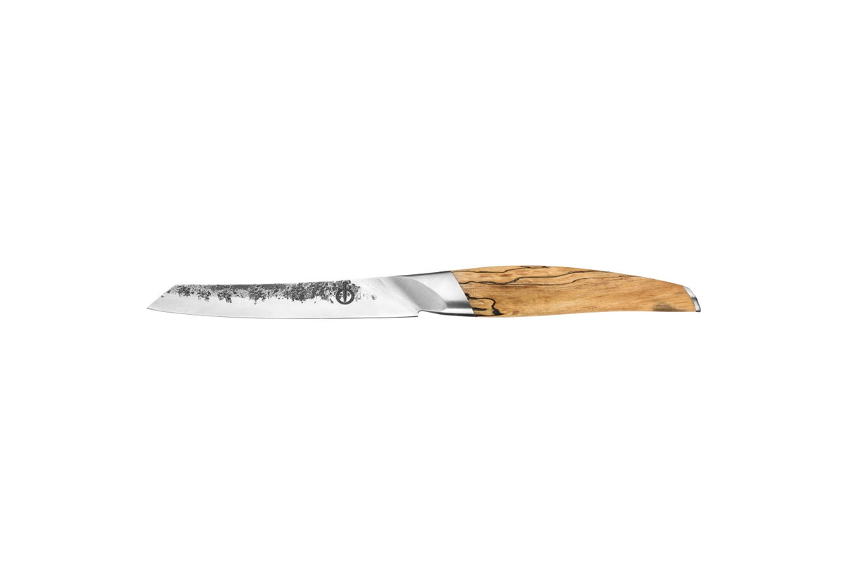 Katai Universalmesser 13cm in Gelb präsentiert im Onlineshop von KAQTU Design AG. Küchenmesser ist von Forged