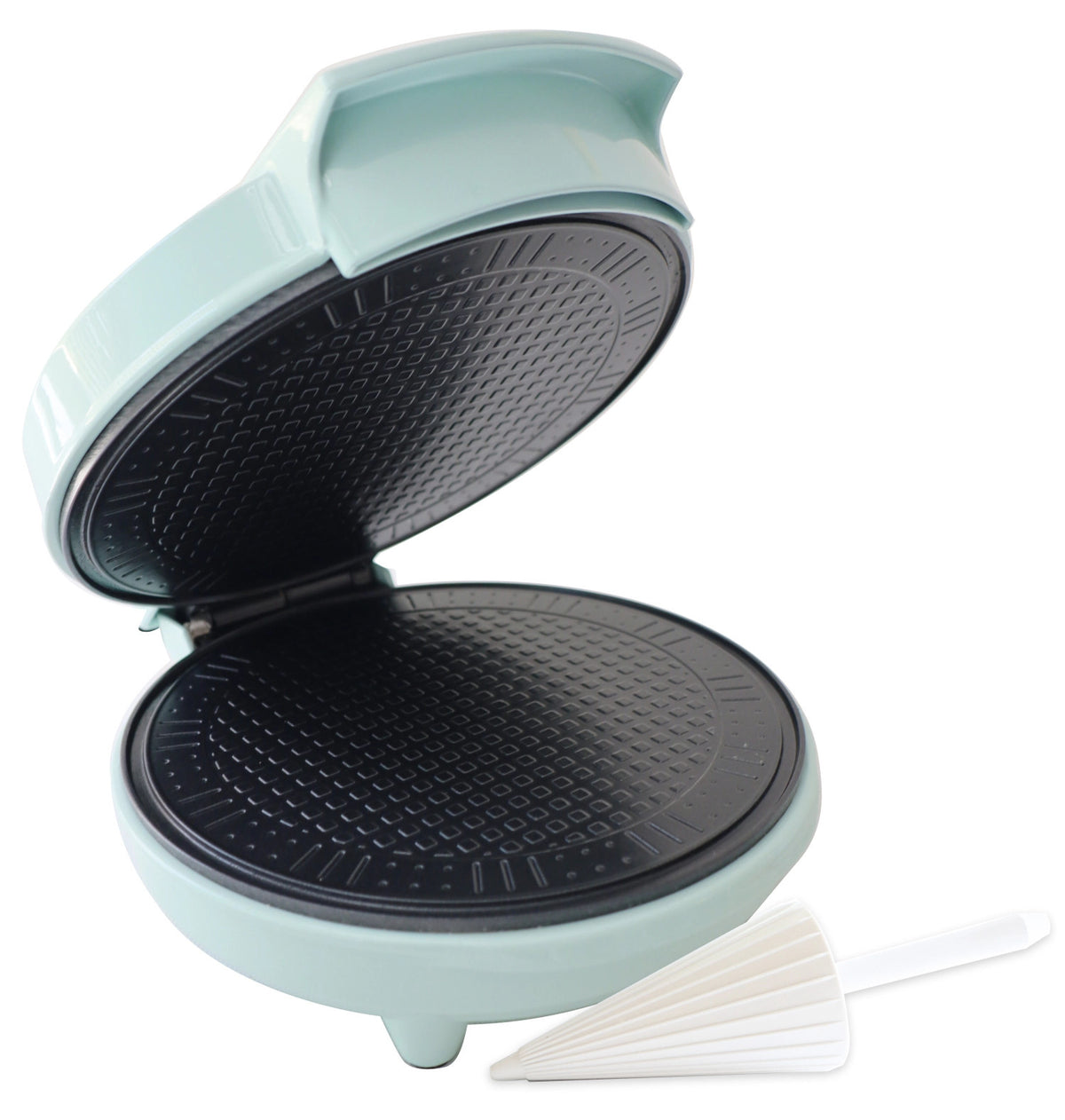 Waffel / Cornet Factory in Blau präsentiert im Onlineshop von KAQTU Design AG. Küchengerät ist von Scrap Cooking