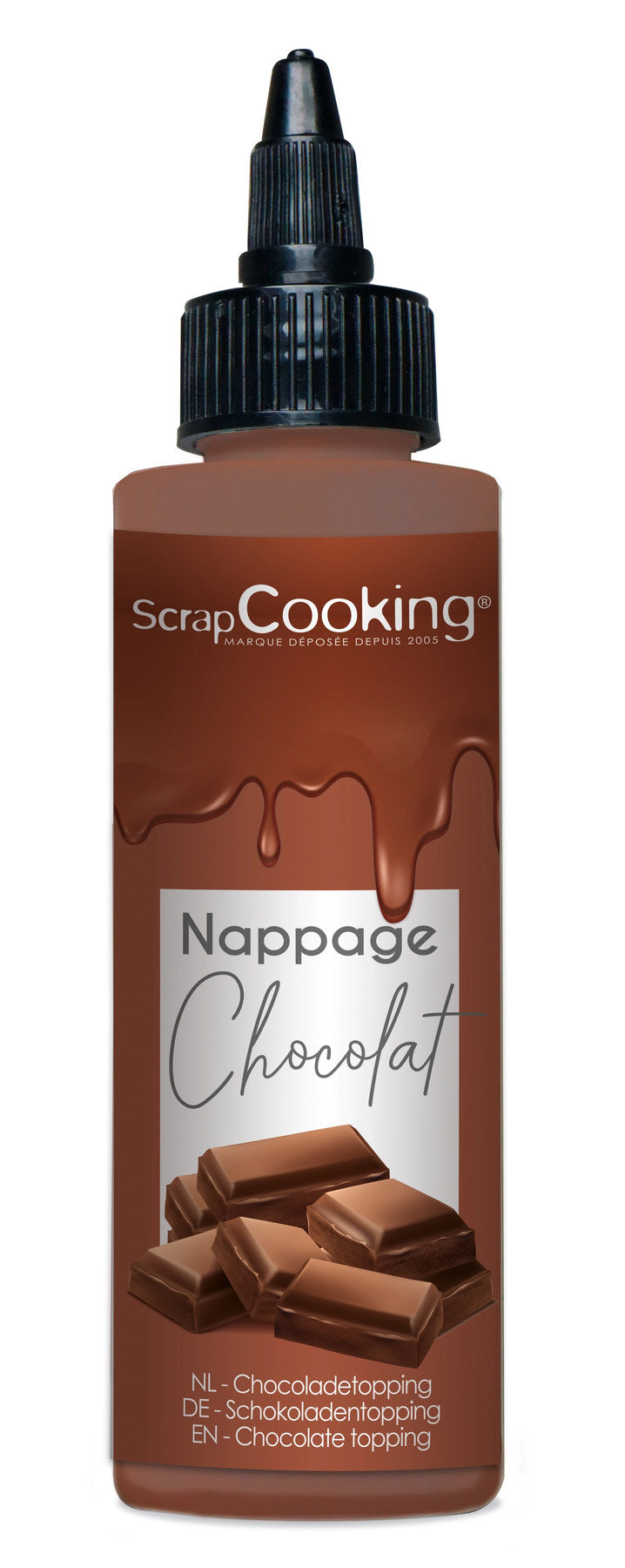 Schokoladen Topping 160g in Braun präsentiert im Onlineshop von KAQTU Design AG. Zutaten ist von Scrap Cooking