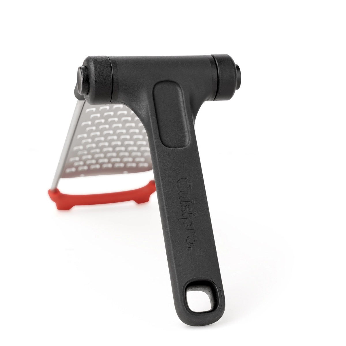 Klappreibe grob in Schwarz präsentiert im Onlineshop von KAQTU Design AG. Küchenhelfer ist von Cuisipro