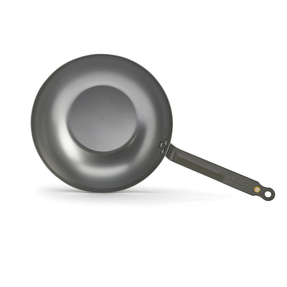 MINERAL B ELEMENT Wok D:28cm in Silber präsentiert im Onlineshop von KAQTU Design AG. Küchengerät ist von de Buyer