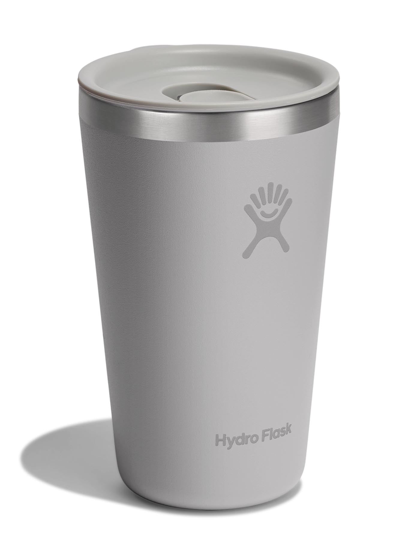 Stylischer Reisebecher in Birch mit Press-in Deckel, 470ml, ideal für unterwegs. Hochwertige Trinkflasche von Hydro Flask.