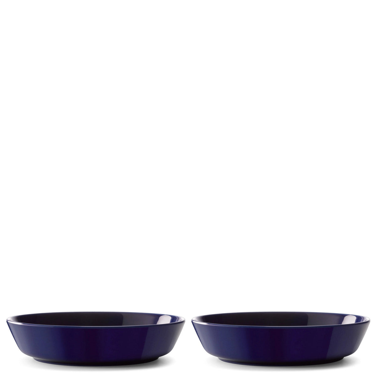 2er Set Collective Teller tief D20cm cobalt in Blau präsentiert im Onlineshop von KAQTU Design AG. Teller ist von LSA
