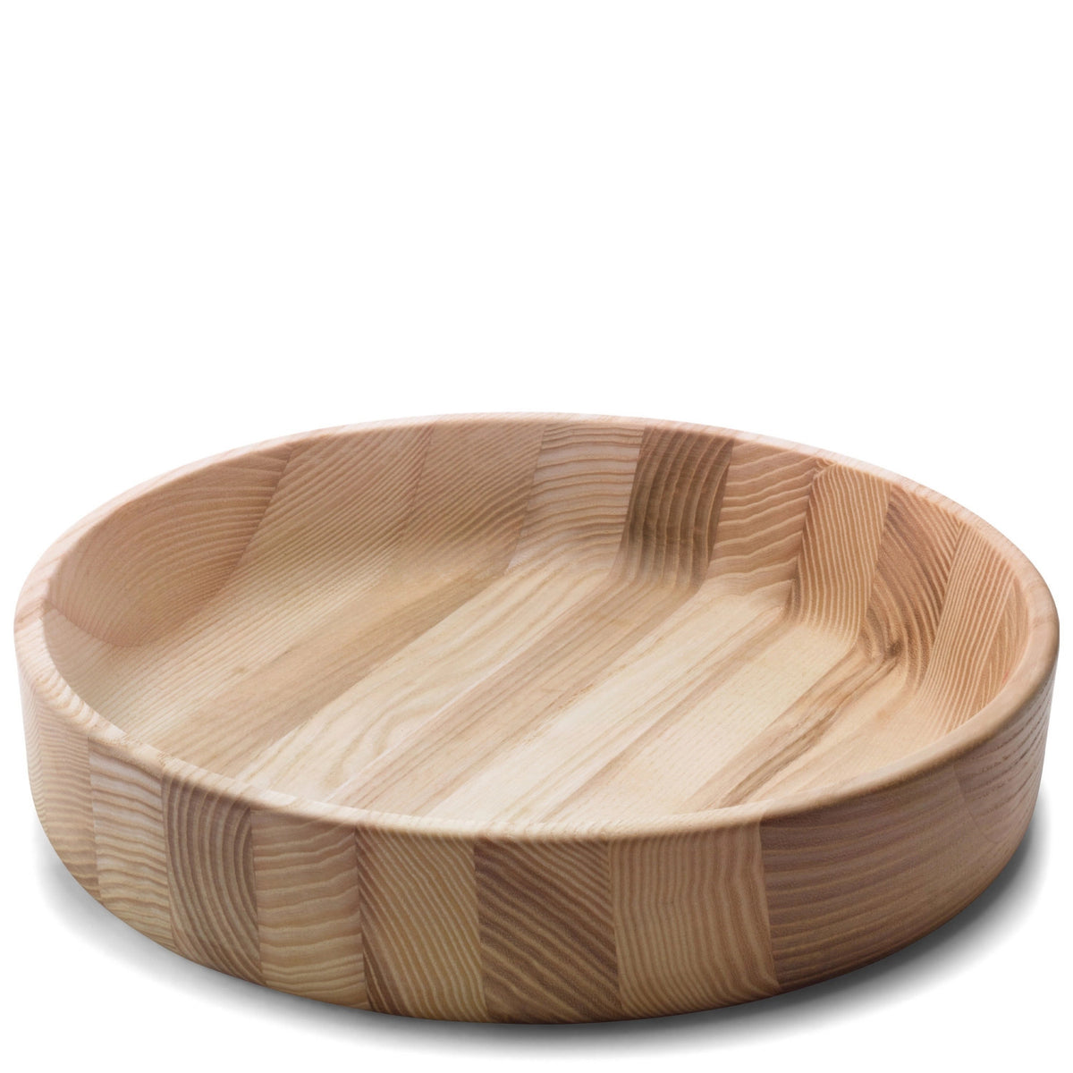 Collective Schale D33cm H6cm Esche in Beige präsentiert im Onlineshop von KAQTU Design AG. Schale ist von LSA