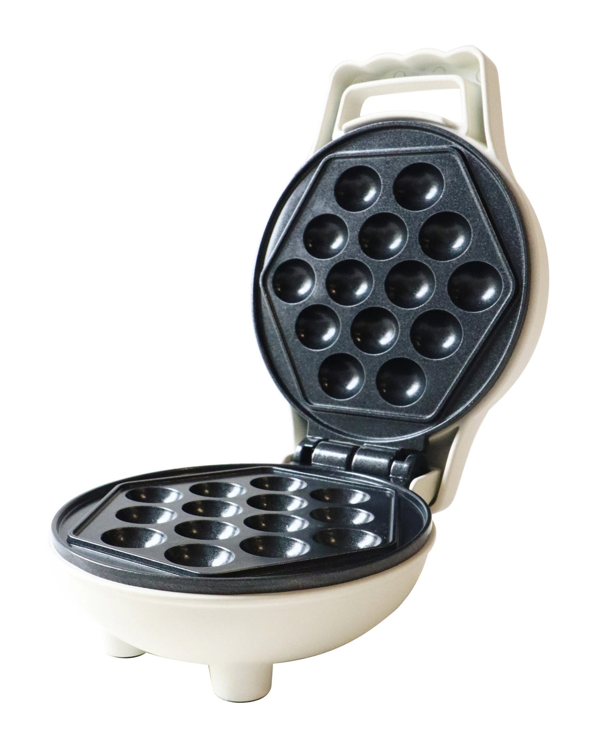 Waffeleisen Mini Bubble-Waffel Factory in Weiss präsentiert im Onlineshop von KAQTU Design AG. Küchengerät ist von Scrap Cooking