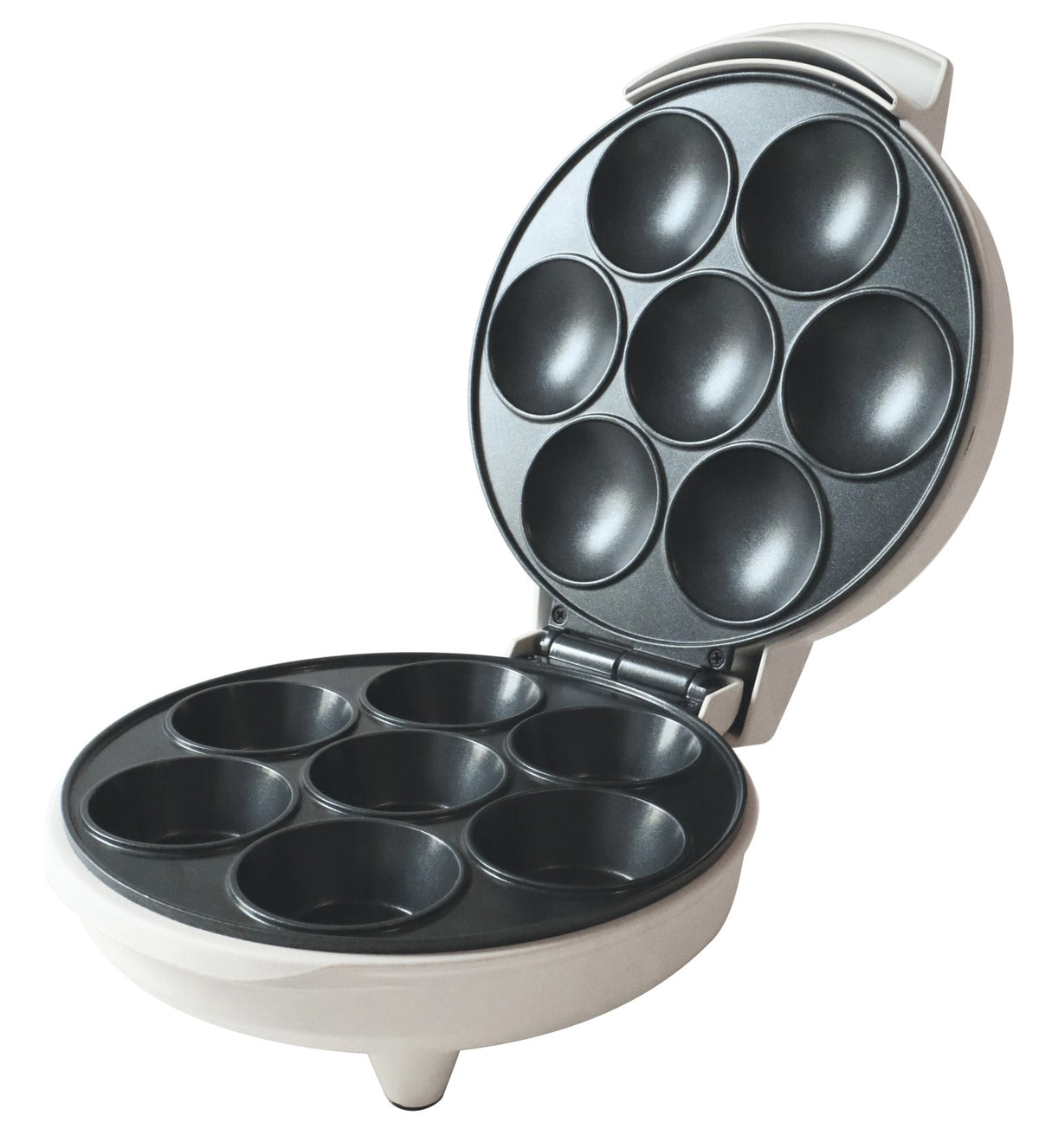 Mini Cupcakes Factory in Weiss präsentiert im Onlineshop von KAQTU Design AG. Küchengerät ist von Scrap Cooking