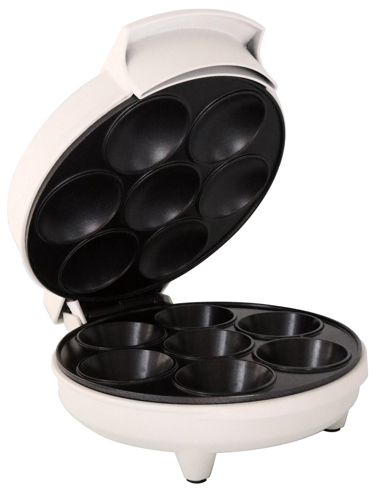 Mini Cupcakes Factory in Weiss präsentiert im Onlineshop von KAQTU Design AG. Küchengerät ist von Scrap Cooking