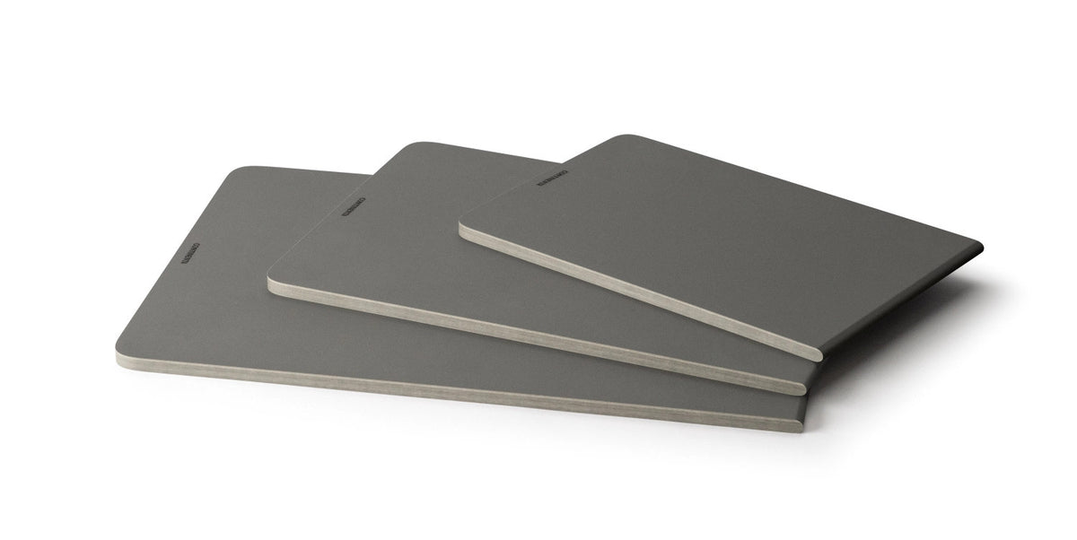 Duracore Schneidebrett grau 29.5x20x0.7 cm in Grau präsentiert im Onlineshop von KAQTU Design AG. Schneidbrett ist von Continenta