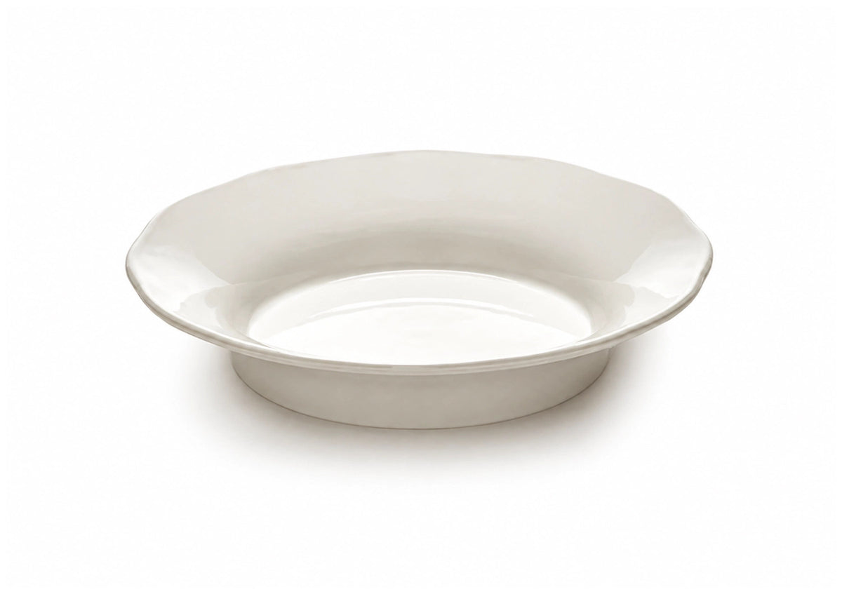 Silhouette Teller tief D18.5cm H3.6cm weiss Porzellan in Weiss präsentiert im Onlineshop von KAQTU Design AG. Teller ist von Serax