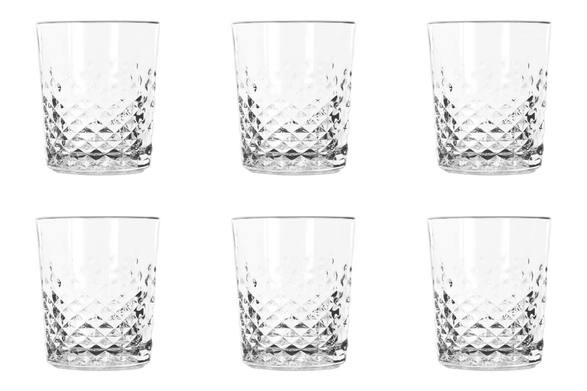 6er Set Libbey Trinkglas Carats DOF 35.5.cl in präsentiert im Onlineshop von KAQTU Design AG. Glas ist von Libbey
