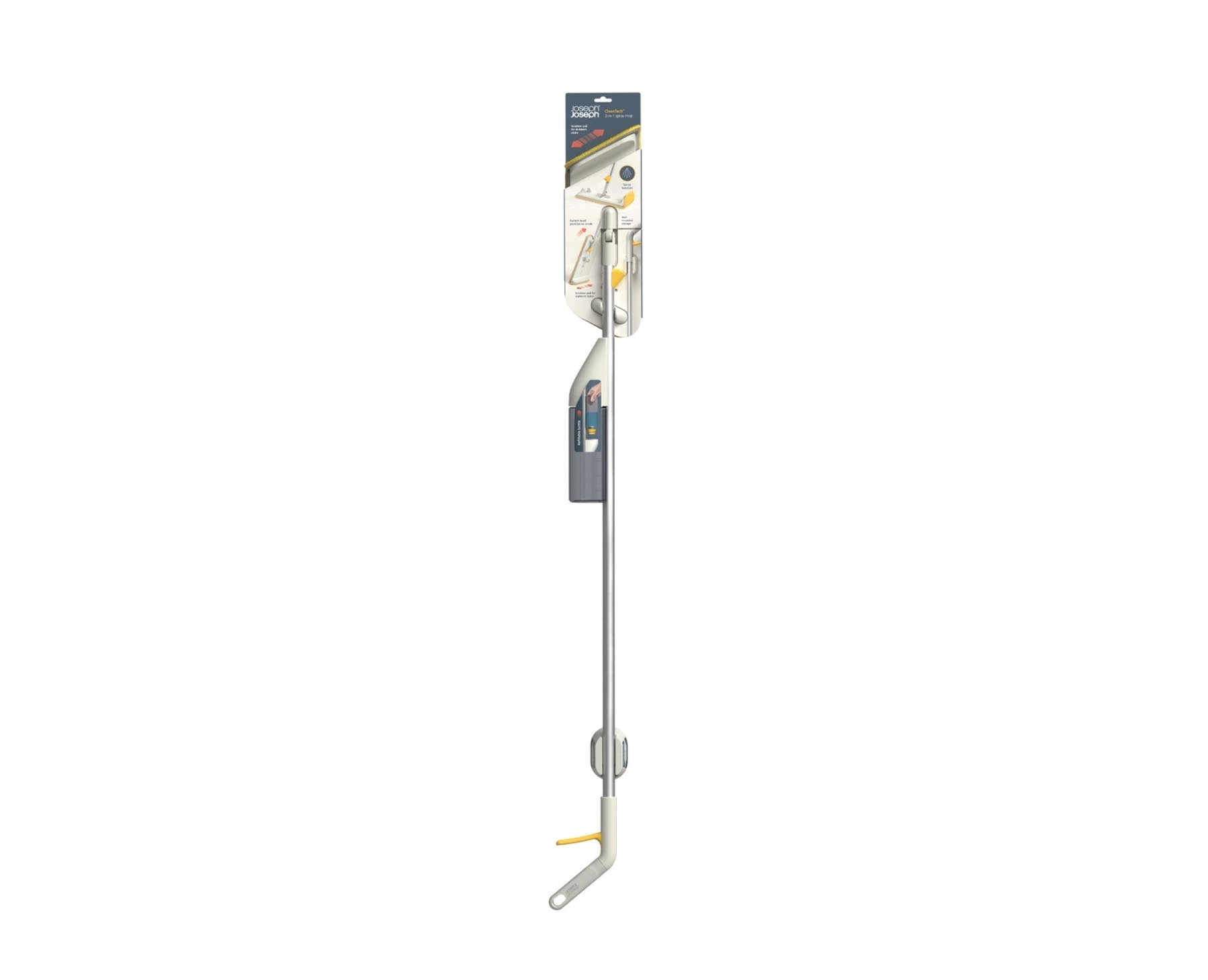 CleanTech Sprühmopp mit Schrubber 8x15x145cm light stone in Grau präsentiert im Onlineshop von KAQTU Design AG. Besen ist von Joseph Joseph