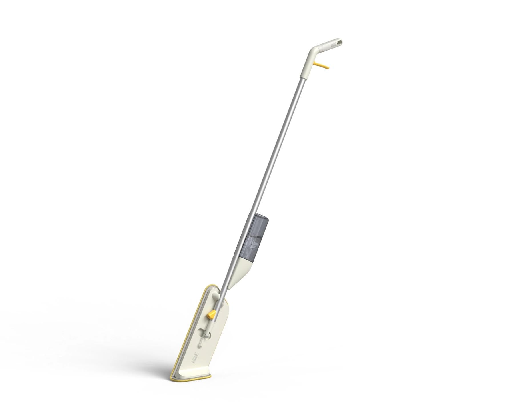 Der CleanTech Sprühmopp in light stone von Joseph Joseph vereint modernes Design und Funktionalität für müheloses Wischen und Reinigen.