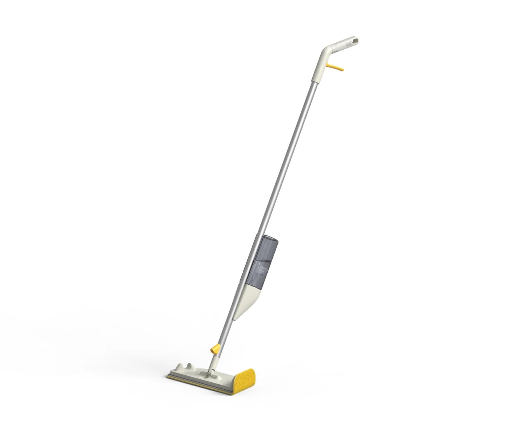 Der CleanTech Sprühmopp in light stone von Joseph Joseph vereint modernes Design und Funktionalität für müheloses Wischen und Reinigen.