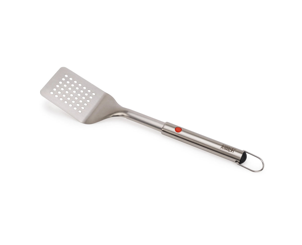 2er Set GrillOut BBQ Wender und Zange Edelstahl in Silber präsentiert im Onlineshop von KAQTU Design AG. Grillbesteck ist von Joseph Joseph