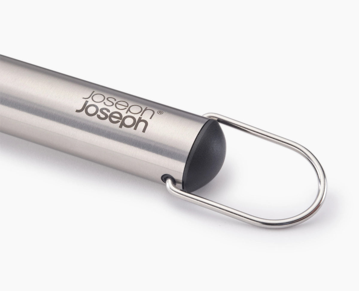 GrillOut BBQ Wender einziehbarer Kopf Edelstahl 41.7-34.5cm in Silber präsentiert im Onlineshop von KAQTU Design AG. Grillbesteck ist von Joseph Joseph