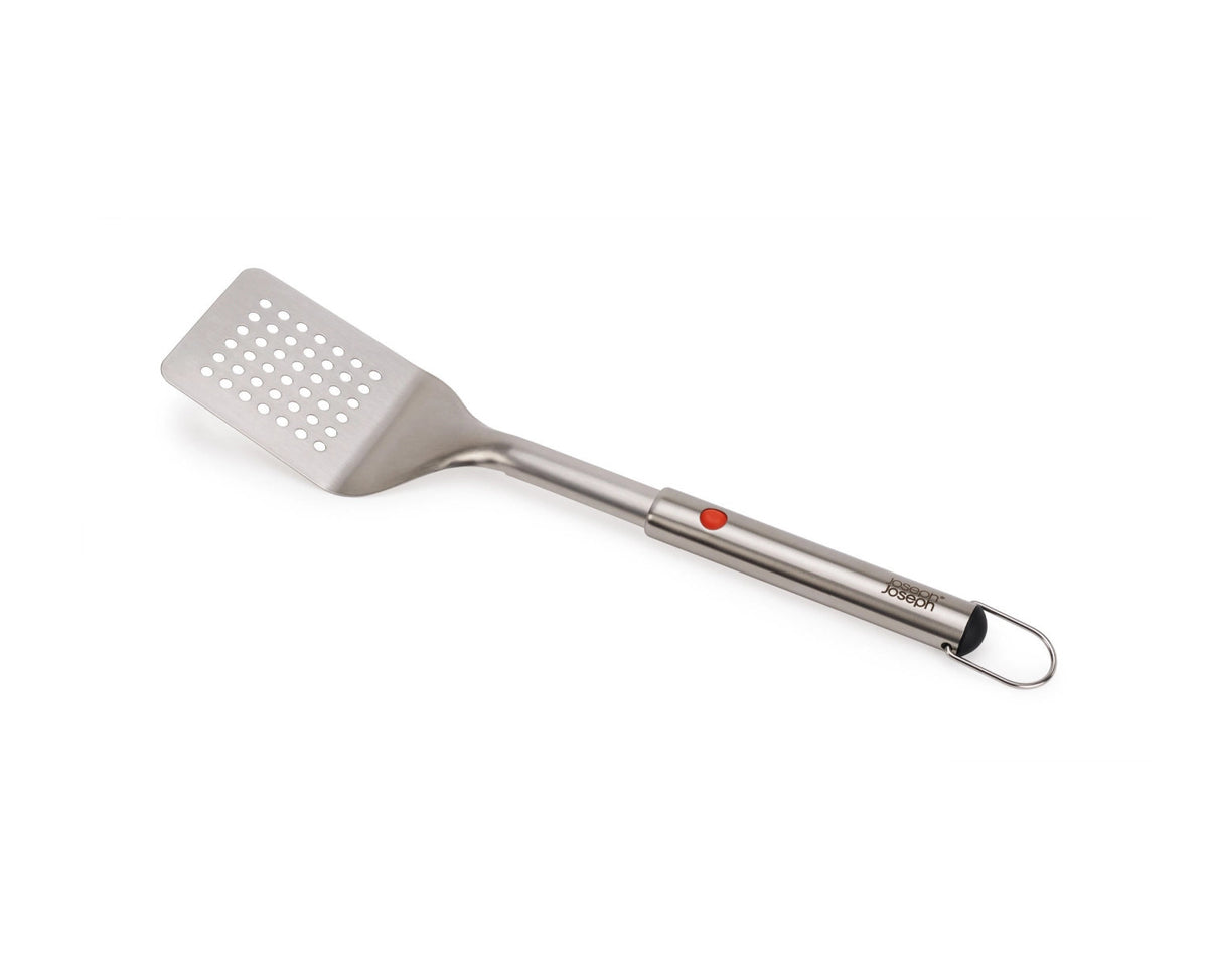 GrillOut BBQ Wender einziehbarer Kopf Edelstahl 41.7-34.5cm in Silber präsentiert im Onlineshop von KAQTU Design AG. Grillbesteck ist von Joseph Joseph