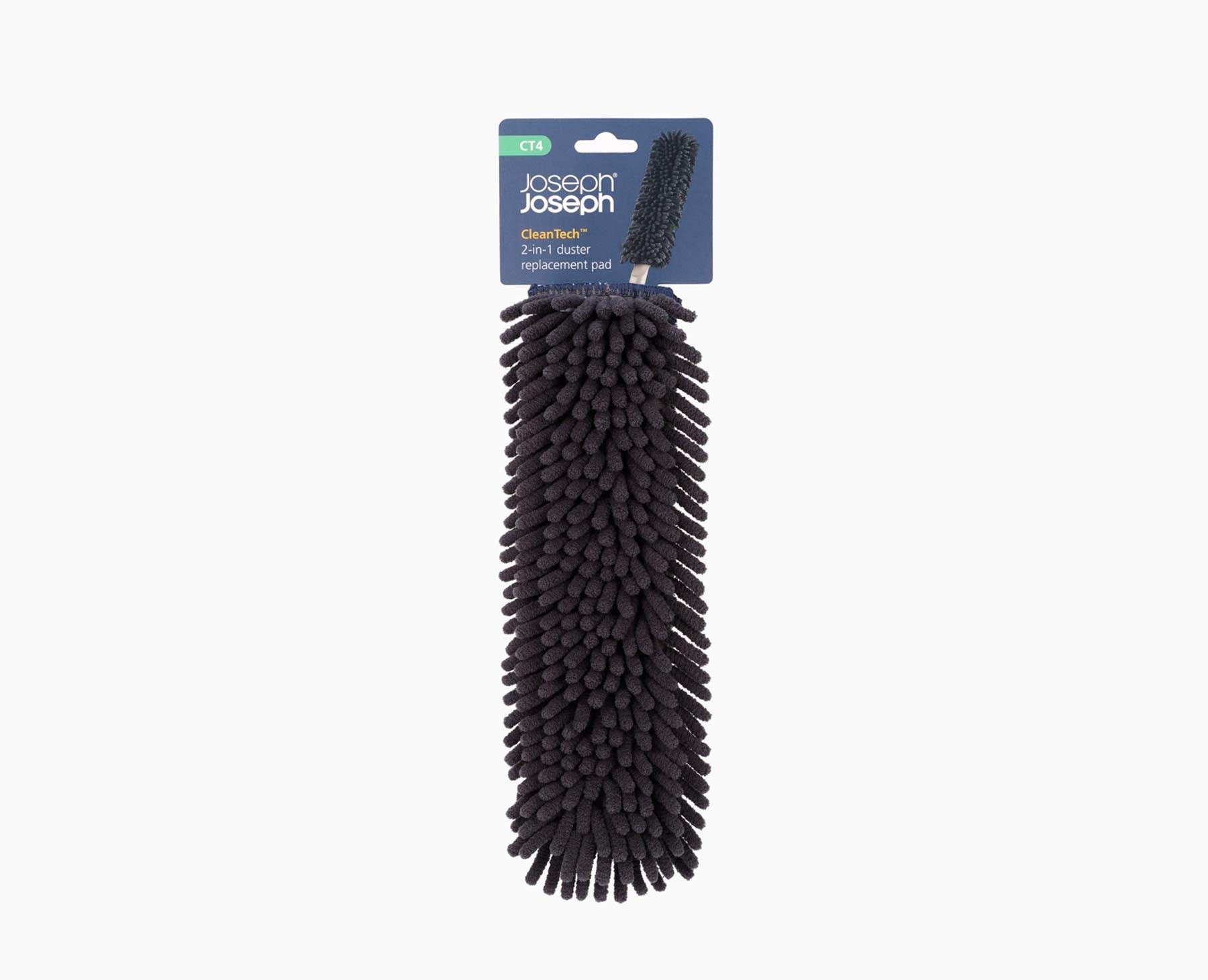 Effizientes CleanTech Staubtuch in Blau (7x32cm) von Joseph Joseph, ideal für die schnelle und gründliche Entfernung von Staub und Schmutz.