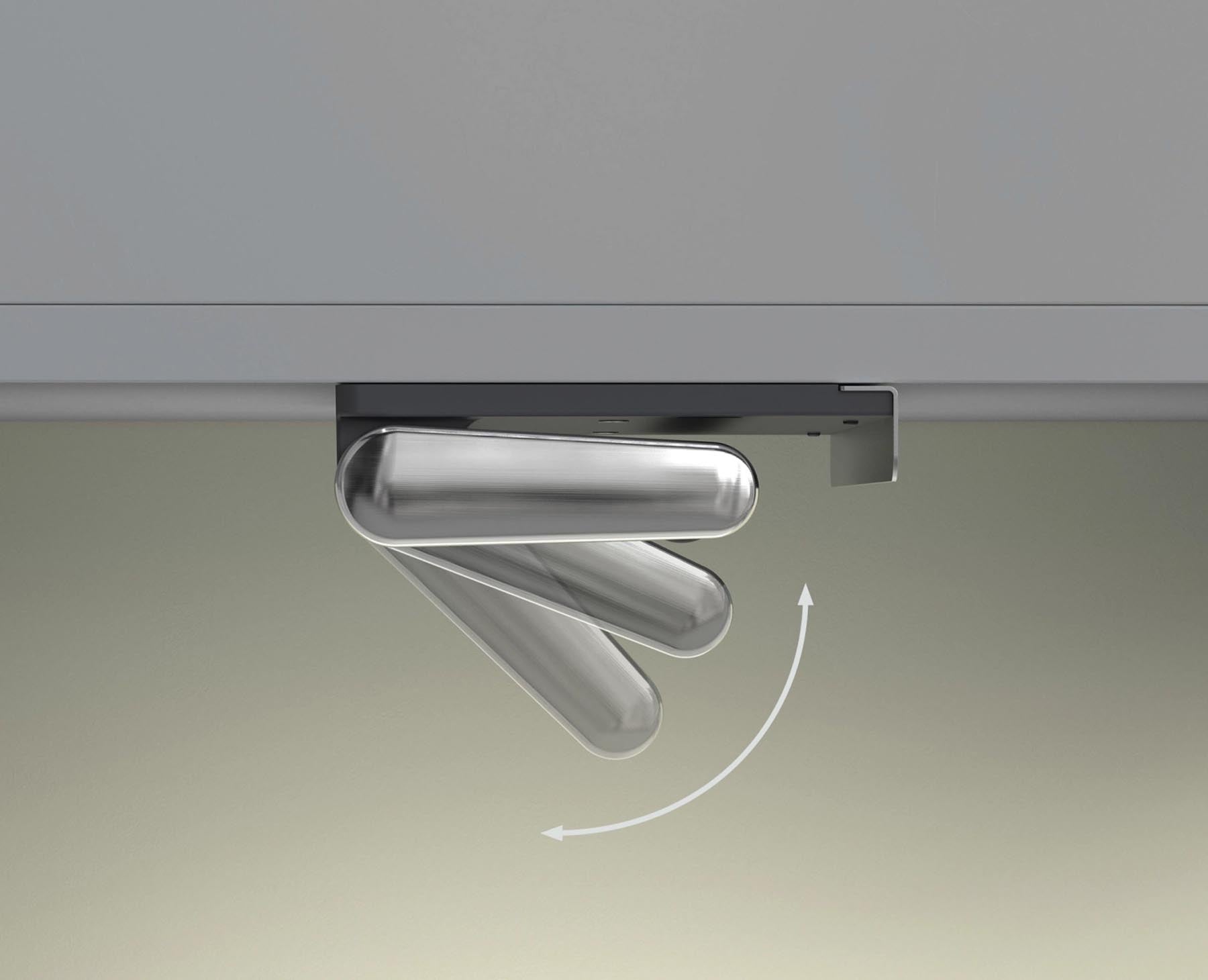Praktischer RollGrip Küchenrollenhalter von Joseph Joseph, ausziehbar für einfache Handhabung, ideal für die Unterablage in der Küche.