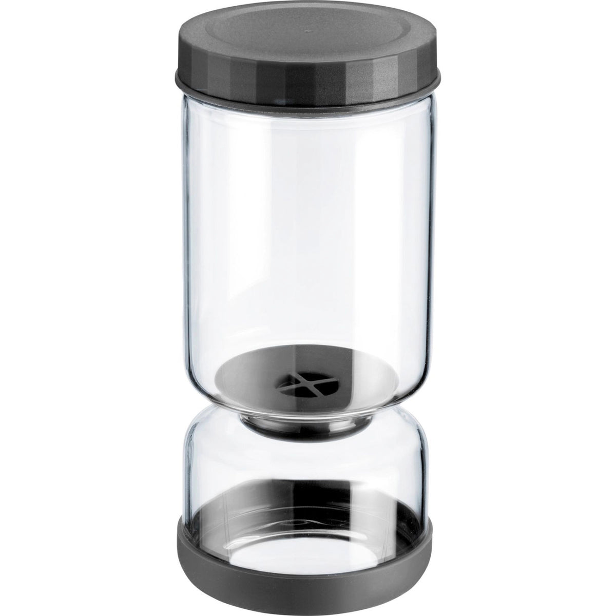 Abtropfglas 1300 ml in Transparent präsentiert im Onlineshop von KAQTU Design AG. Aufbewahrungsbehälter ist von Westmark