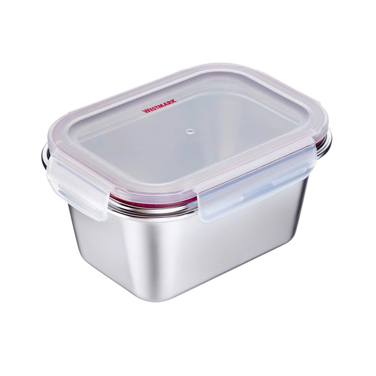 Lunch Box Edelstahl 1000ml in Silber präsentiert im Onlineshop von KAQTU Design AG. Snackbox ist von Westmark