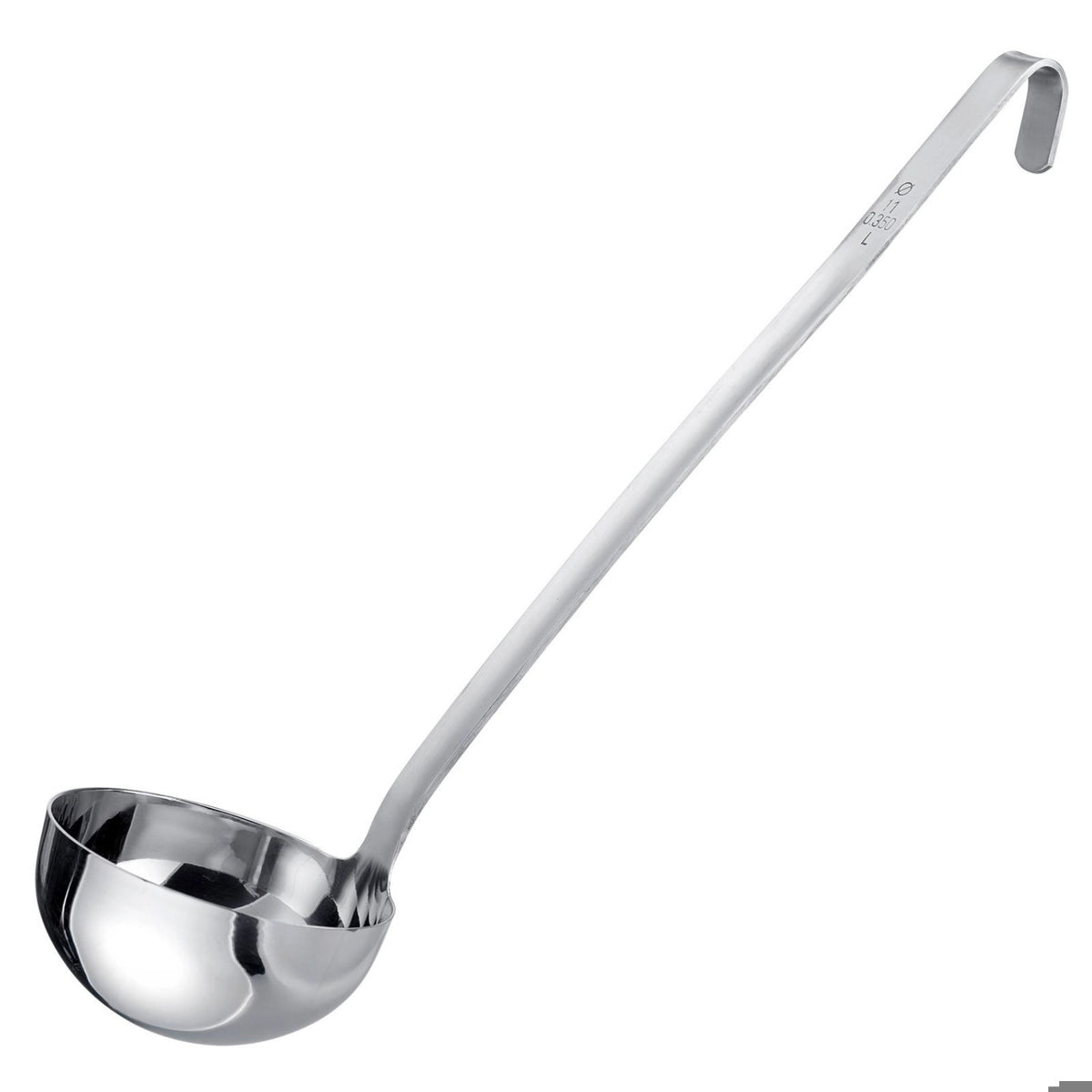 Pro Schöpfkelle D11 cm, 350ml in Silber präsentiert im Onlineshop von KAQTU Design AG. Kochbesteck ist von Westmark