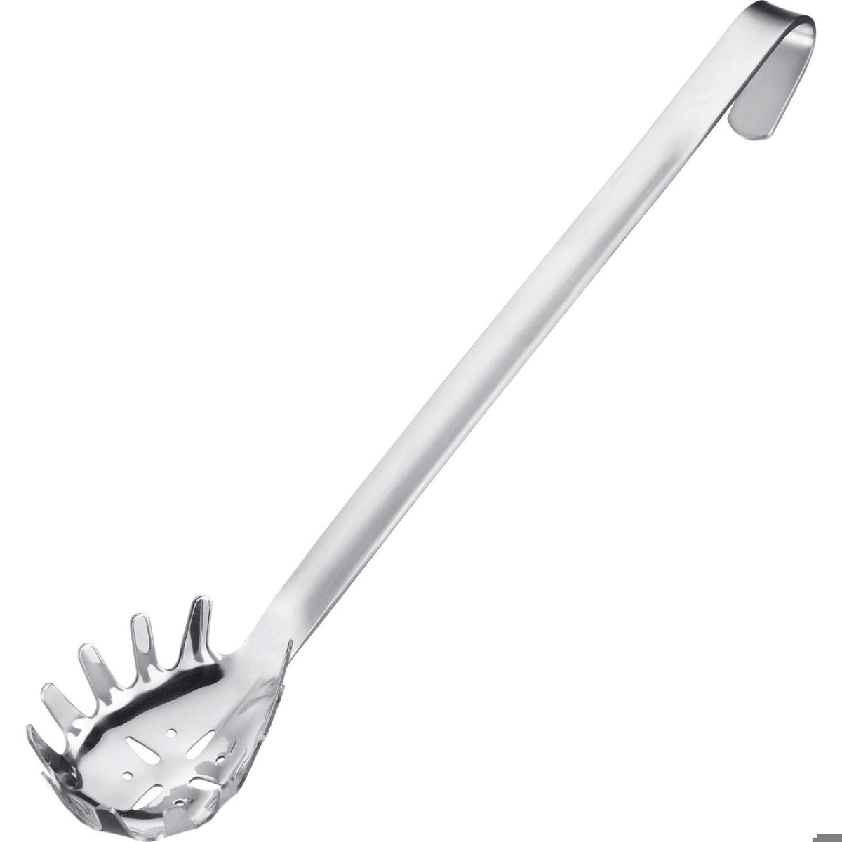 Pro Spaghettilöffel in Silber präsentiert im Onlineshop von KAQTU Design AG. Kochbesteck ist von Westmark