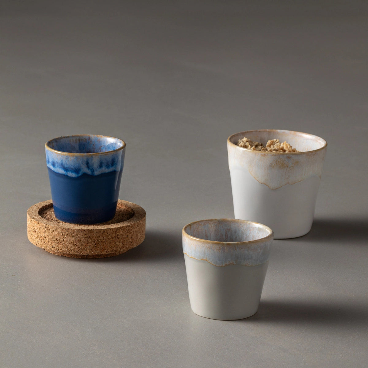 Grespresso Espressotasse 70ml D6.5cm H5.8cm denim in Blau präsentiert im Onlineshop von KAQTU Design AG. Tasse ist von Costa Nova