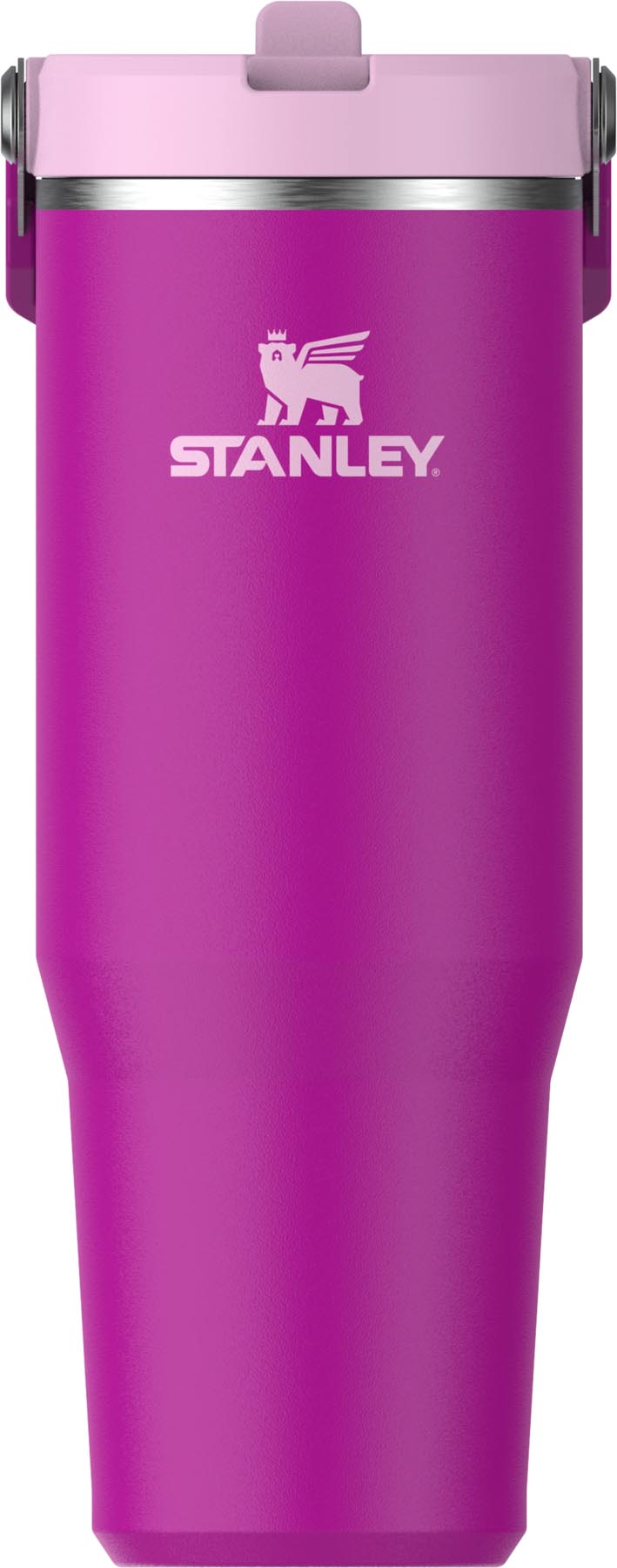 IceFlow Flip Straw Becher 0.89l violet blossom in Violett präsentiert im Onlineshop von KAQTU Design AG. Aufbewahrungsbehälter ist von Stanley