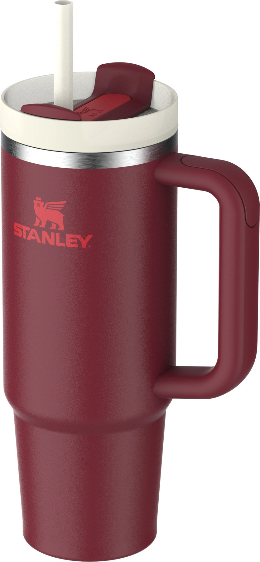 Quencher FlowState 0.89l cranberry in Rot präsentiert im Onlineshop von KAQTU Design AG. Thermosflasche ist von Stanley