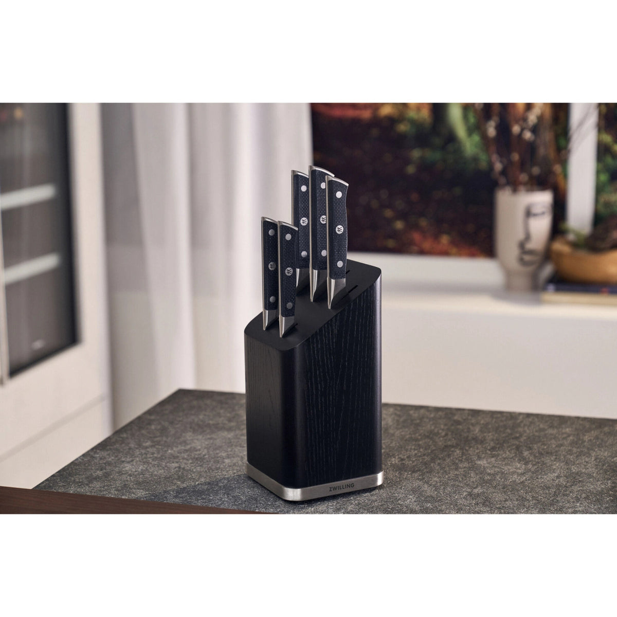 6tlg. Spectrum Messerblock in Mehrfarbig präsentiert im Onlineshop von KAQTU Design AG. Messerblock ist von Zwilling