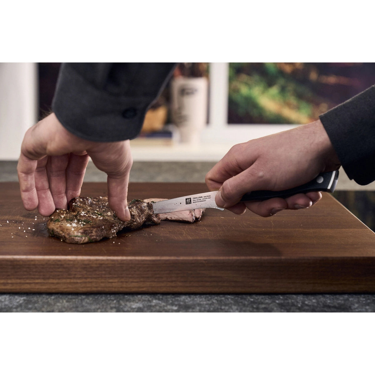 4er Set Spectrum Steakmesser in Mehrfarbig präsentiert im Onlineshop von KAQTU Design AG. Küchenmesser ist von Zwilling