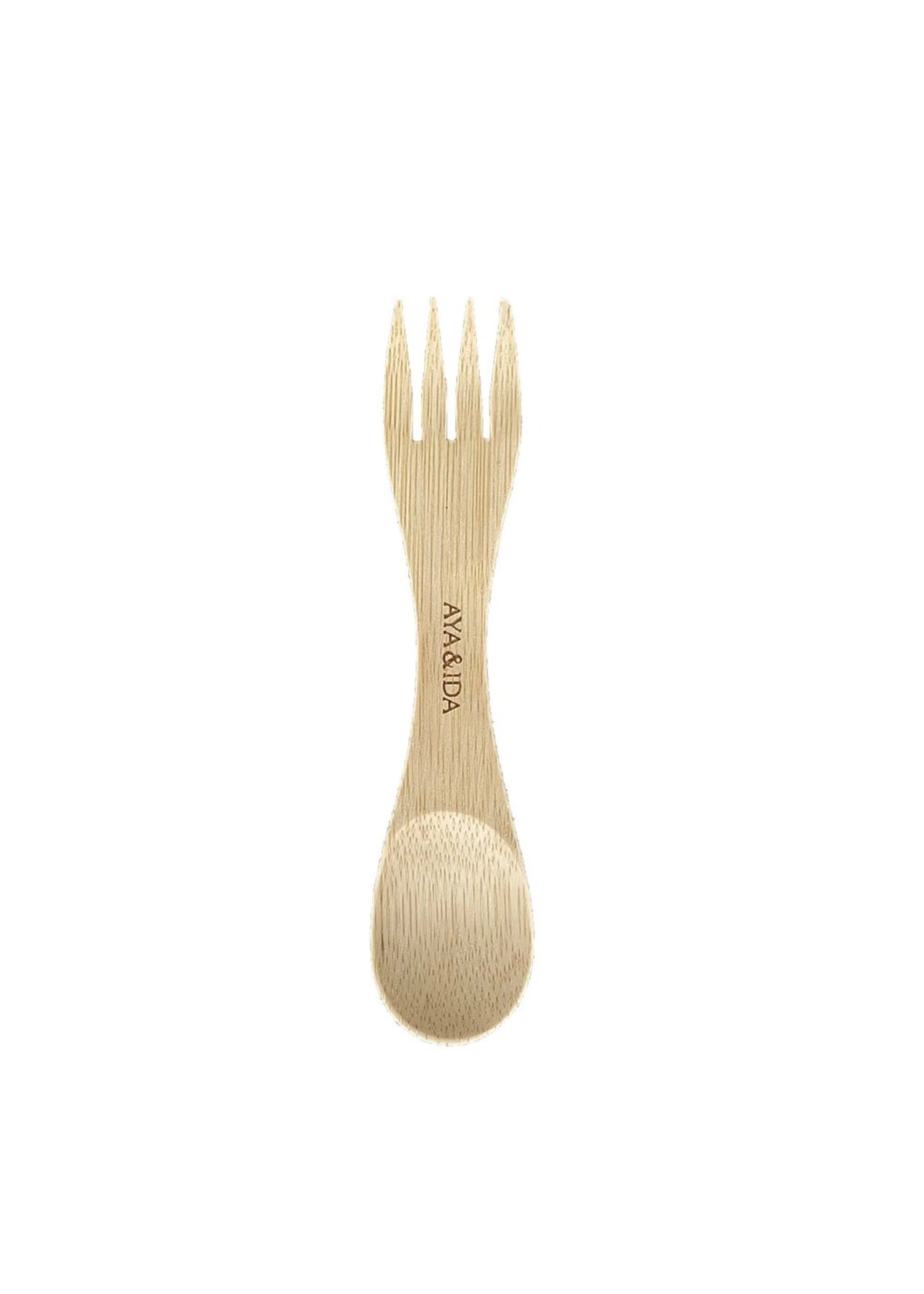Spork, Bambus in Beige präsentiert im Onlineshop von KAQTU Design AG. Besteck ist von AYA&IDA
