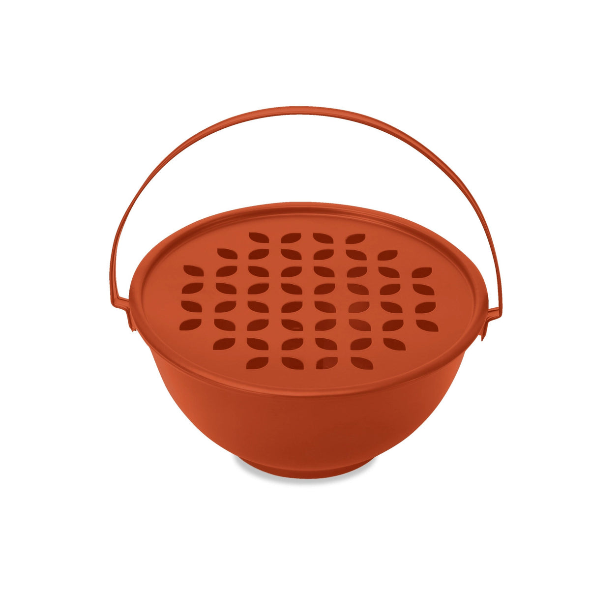 Mückenfänger mit Stab und Sockel orange in Orange präsentiert im Onlineshop von KAQTU Design AG. Insektenabwehr ist von Easy Life