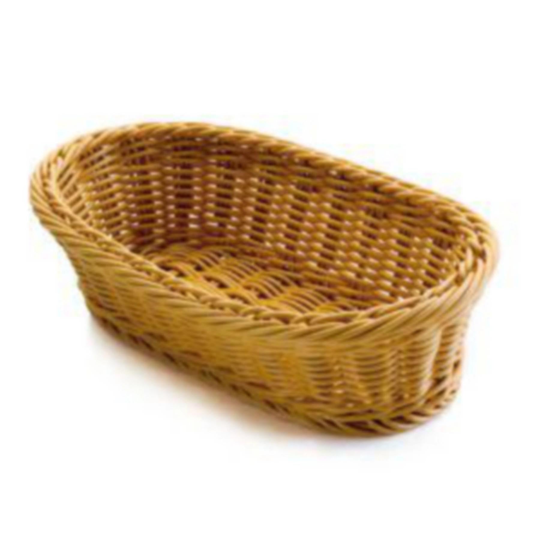 Brotkorb oval 24x17x8cm in Braun präsentiert im Onlineshop von KAQTU Design AG. Schüssel ist von Lacor