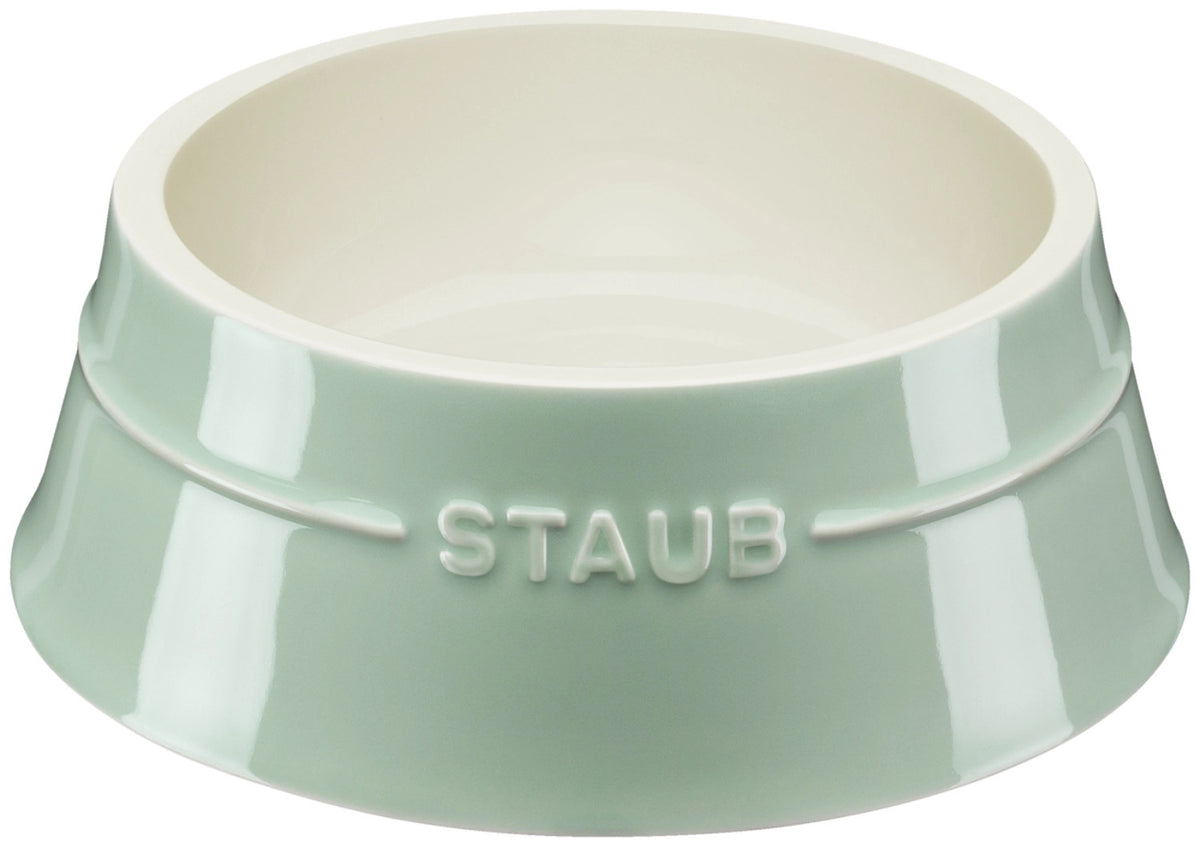 Haustiernapf 800ml Eukalyptus in Grün präsentiert im Onlineshop von KAQTU Design AG. Zutaten ist von Staub