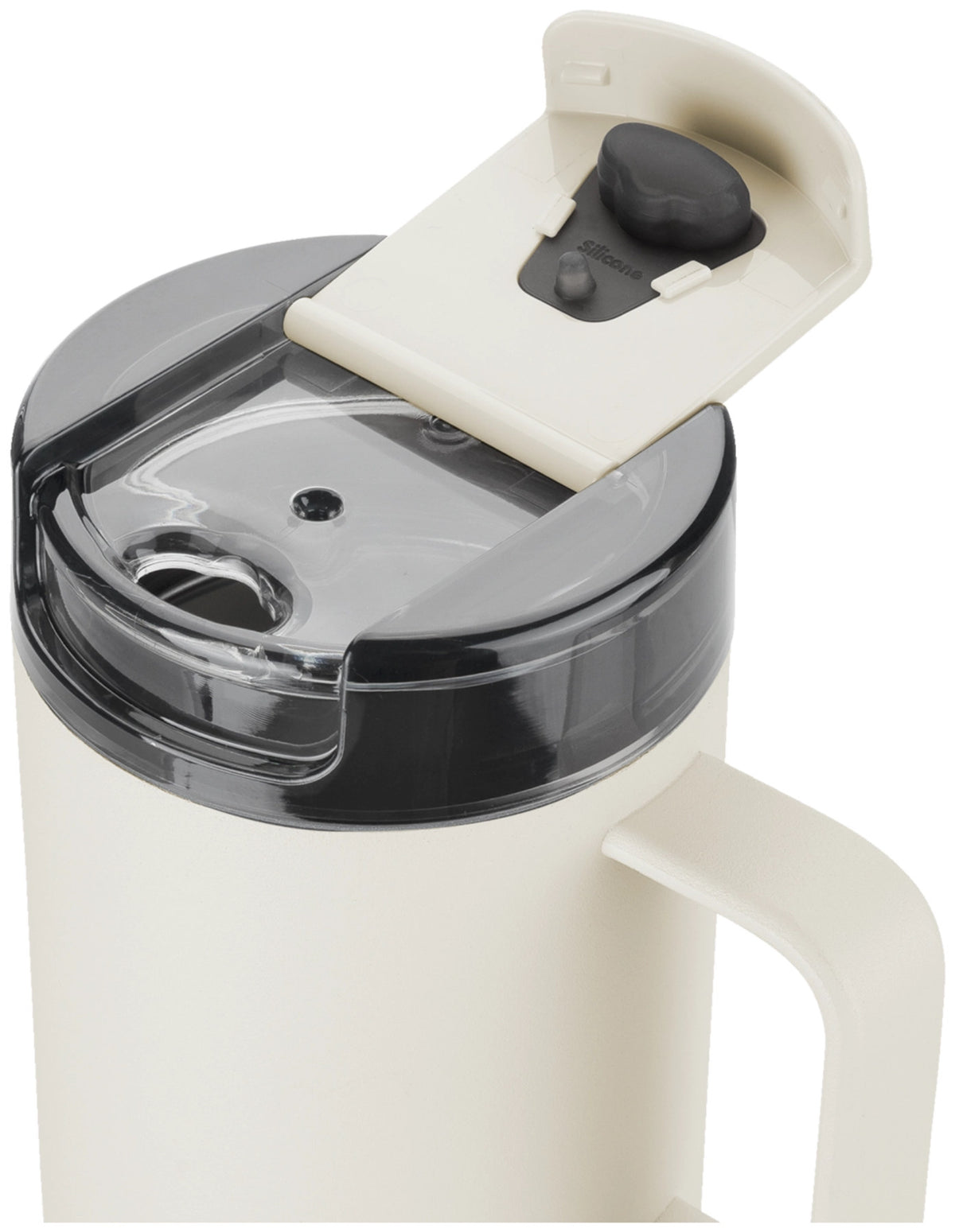 Thermo Plus Thermobecher 380ml Cream in Beige präsentiert im Onlineshop von KAQTU Design AG. Trinkflaschen ist von Zwilling