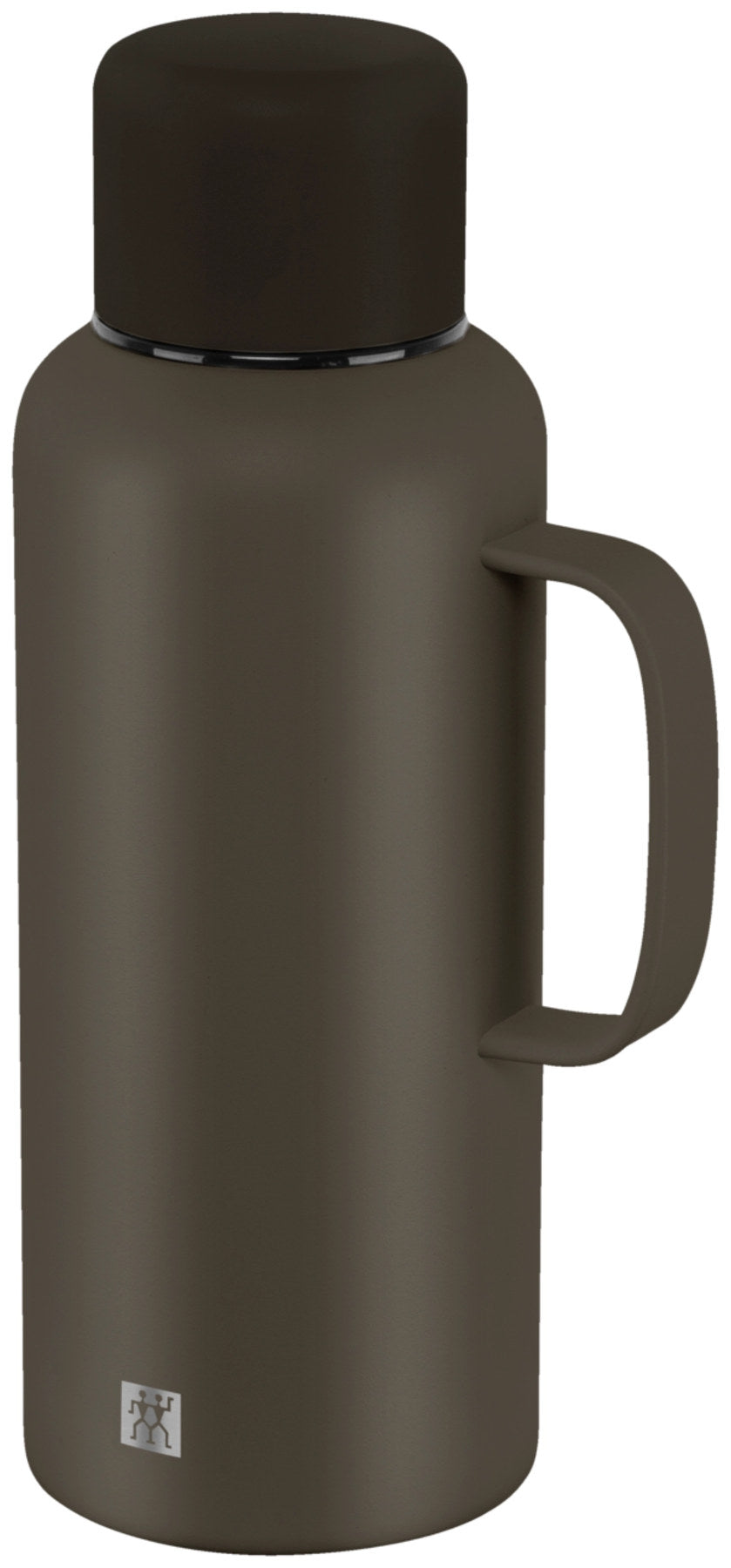 Thermo Plus Thermokanne 1.2l Grey Mocca in Grau präsentiert im Onlineshop von KAQTU Design AG. Trinkflaschen ist von Zwilling