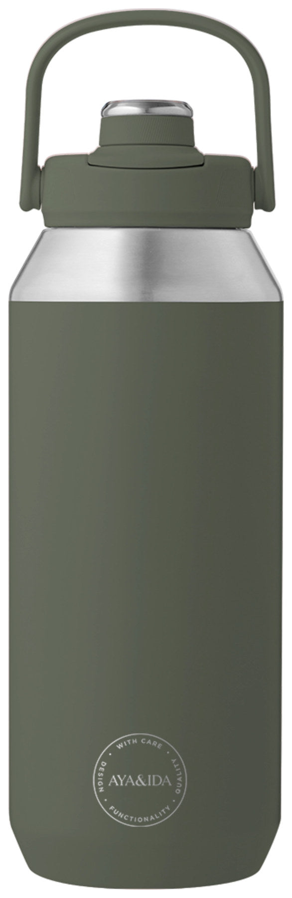 Sports Bottle 950ml Tropical Green in Grün präsentiert im Onlineshop von KAQTU Design AG. Trinkflaschen ist von AYA&IDA