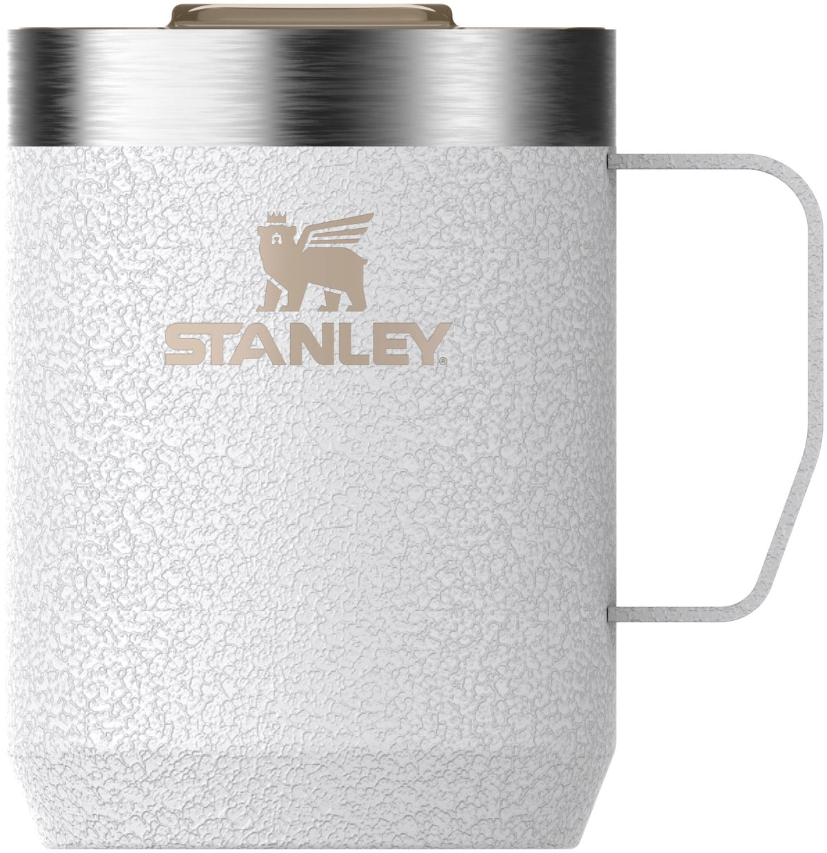 Everyday Camp Mug 0.23l hammertone frost in Weiss präsentiert im Onlineshop von KAQTU Design AG. Thermosflasche ist von Stanley