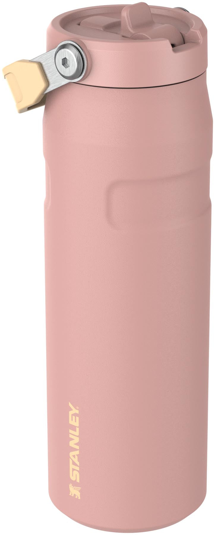 Moderne Stanley IceFlow Flip Straw Flasche in sanftem Peach Rose, 0.7l, perfekt für kalte Getränke und unterwegs.