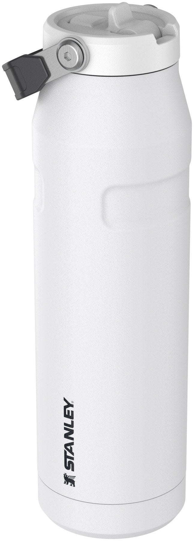 IceFlow Flip Straw Flasche 1.06l chalk in Weiss präsentiert im Onlineshop von KAQTU Design AG. Thermosflasche ist von Stanley