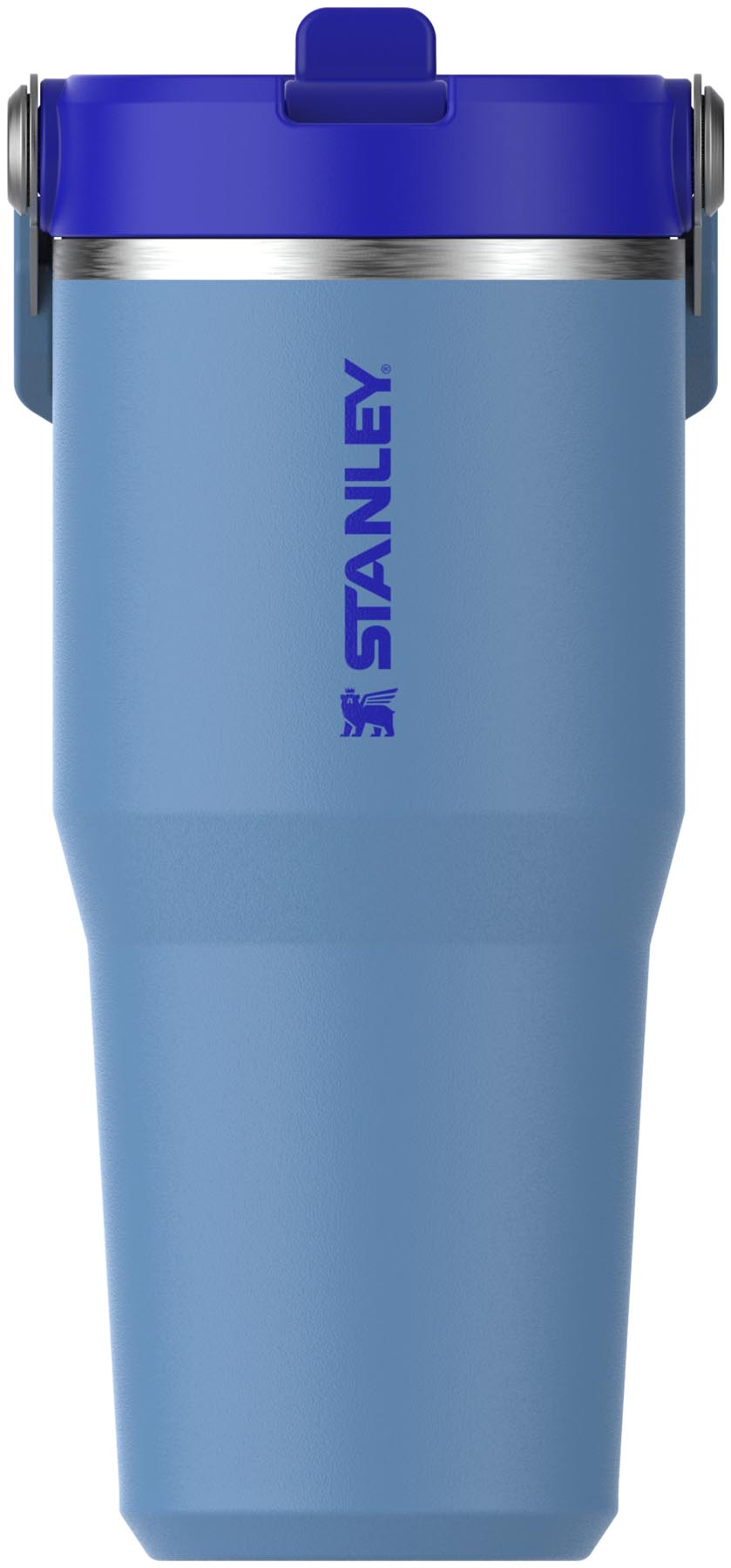 IceFlow Flip Straw Becher 0.41l blue sky in Blau präsentiert im Onlineshop von KAQTU Design AG. Aufbewahrungsbehälter ist von Stanley