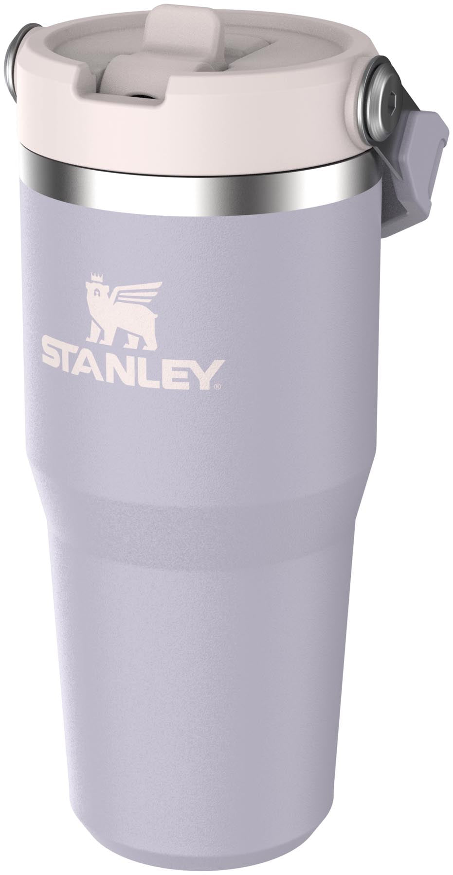 Vielseitiger Stanley IceFlow Flip Straw Becher in lila, 0.41l, perfekt für erfrischende Getränke und aktive Abenteuer.