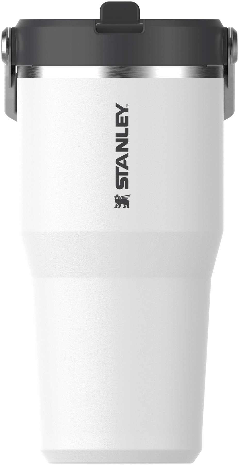 IceFlow Flip Straw Becher 0.6l chalk in Weiss präsentiert im Onlineshop von KAQTU Design AG. Aufbewahrungsbehälter ist von Stanley