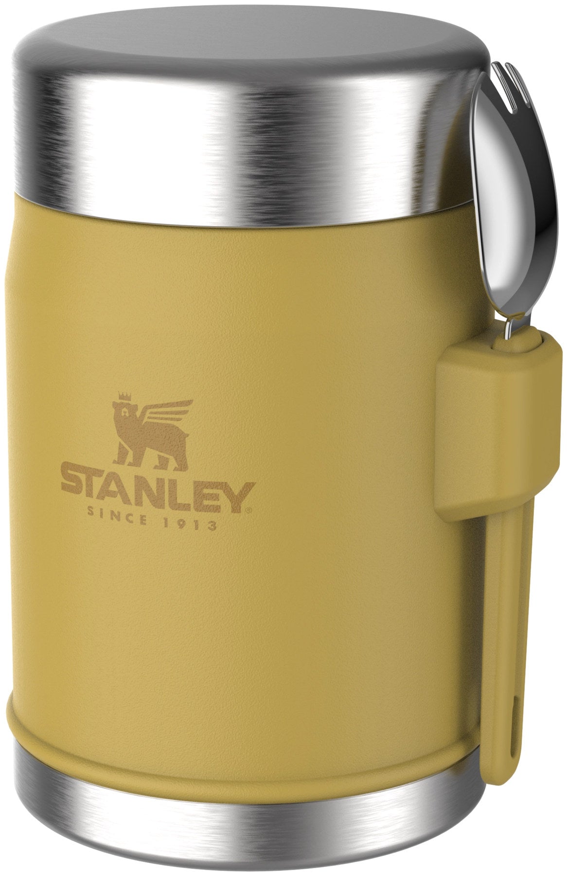 Legendary Food Jar + Spork 0.4l dijon in Gelb präsentiert im Onlineshop von KAQTU Design AG. Snackbox ist von Stanley