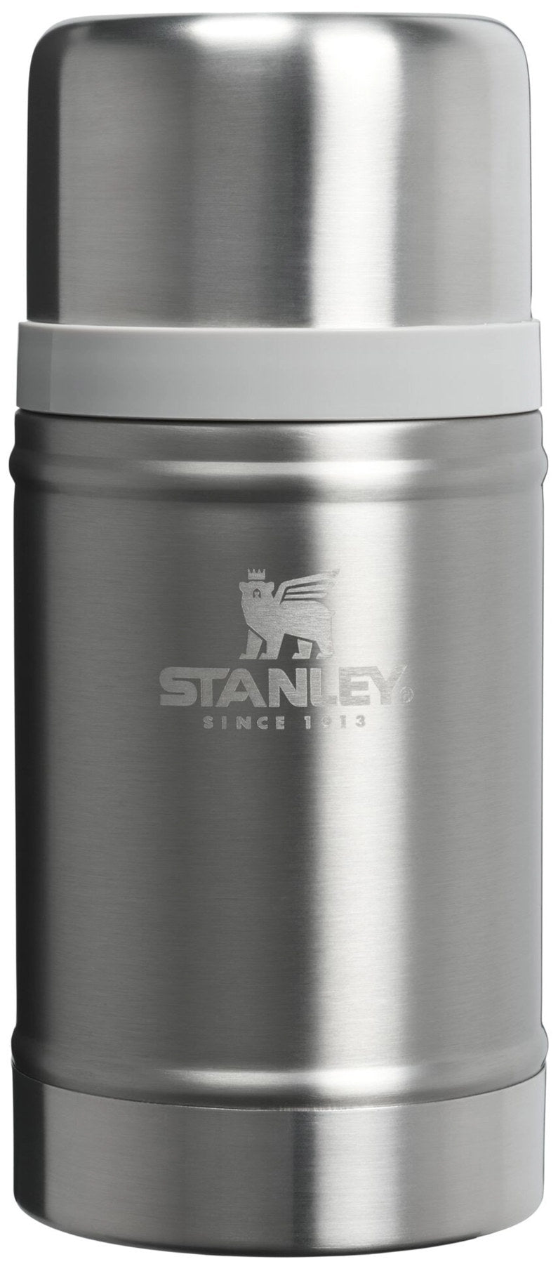 Legendary Food Jar 0.7l stainless steel ash in Grau präsentiert im Onlineshop von KAQTU Design AG. Snackbox ist von Stanley